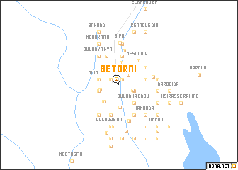 map of Betorni