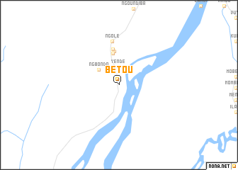 map of Bétou