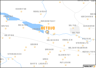 map of Betovo