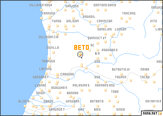 map of Beto