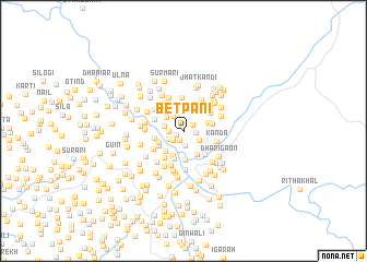 map of Betpāni