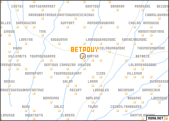 map of Betpouy