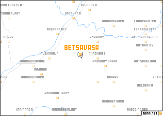 map of Betsavasa