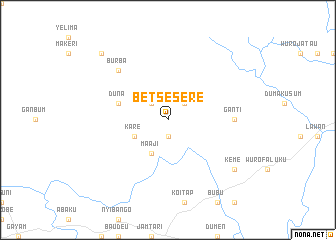 map of Betsesere