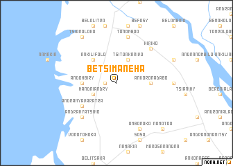 map of Betsimaneha