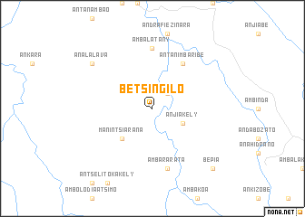 map of Betsingilo