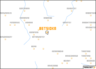 map of Betsioka