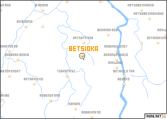 map of Betsioka