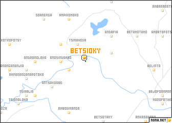 map of Betsioky