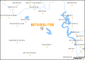 map of Betsipolitra