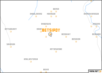 map of Betsipoy