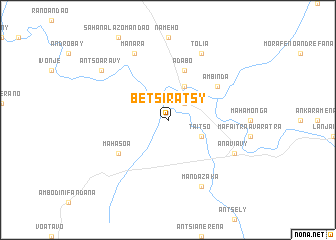 map of Betsiratsy