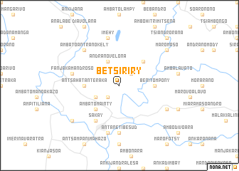 map of Betsiriry