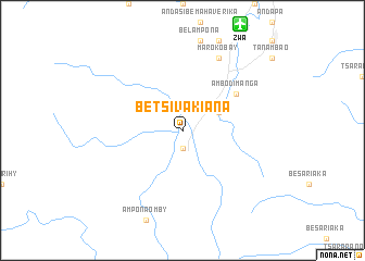 map of Betsivakiana