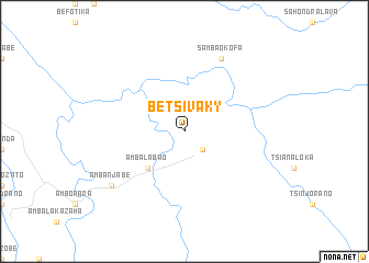 map of Betsivaky