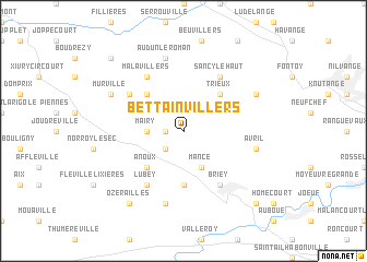 map of Bettainvillers