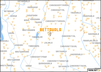 map of Bettāwāla