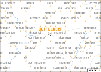 map of Betteldorf