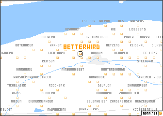 map of Betterwird