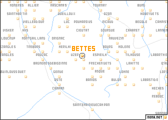 map of Bettes