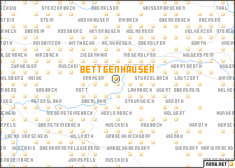 map of Bettgenhausen