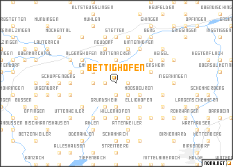 map of Bettighofen