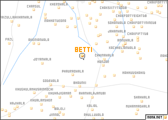 map of Betti