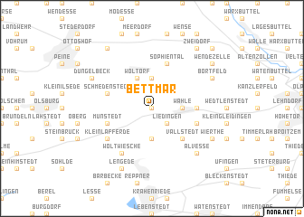 map of Bettmar