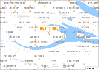 map of Bettnang