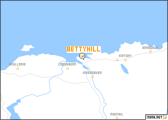 map of Bettyhill