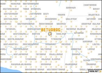 map of Betuābāg