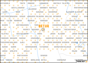 map of Betua