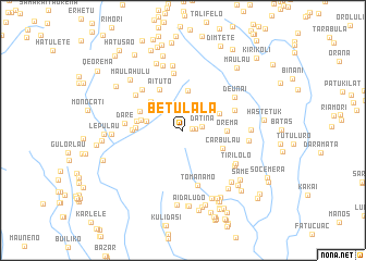 map of Betulala