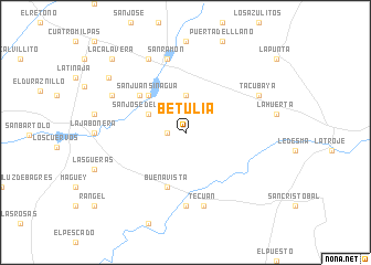 map of Betulia