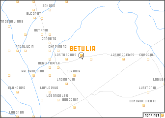 map of Betulia