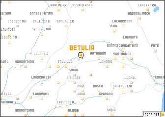map of Betulia