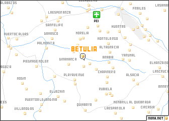 map of Betulia