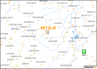 map of Betulia