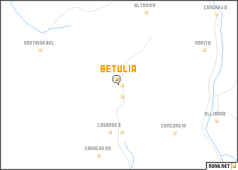 map of Betulia