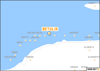 map of Betulia