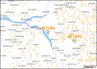 map of Betupu