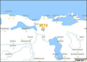 map of Betu