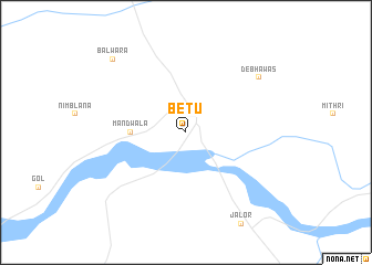 map of Betu