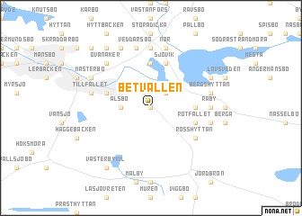 map of Betvallen