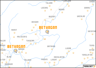 map of Betwagan