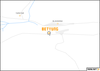 map of Bëtyung