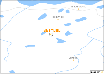 map of Bëtyung