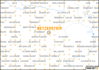 map of Betzenstein