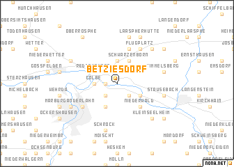 map of Betziesdorf