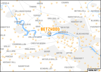 map of Betzwood